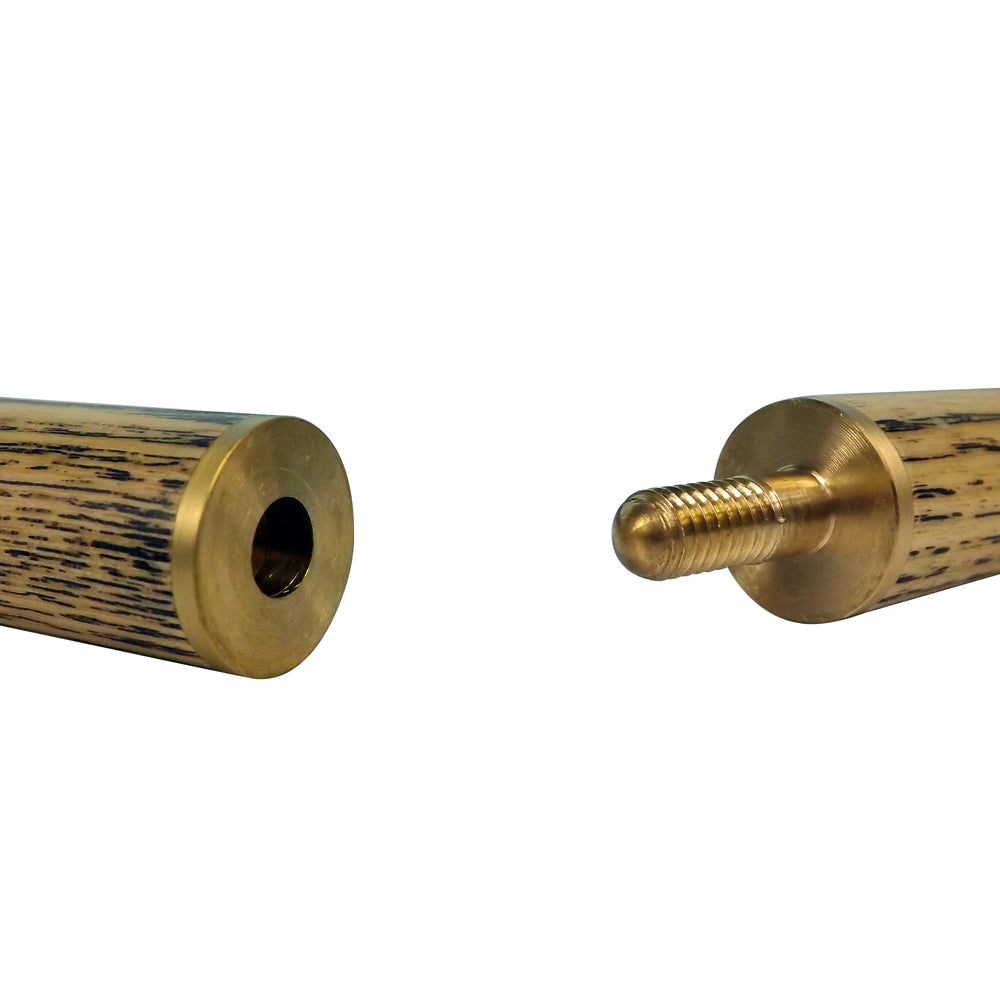 Riley ROS 2 Piece Ash Snooker/Pool Cue with 6" Extension - Riley BCE