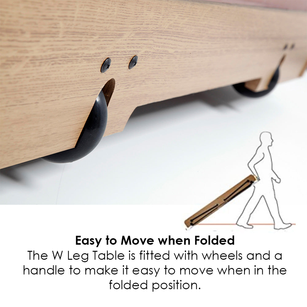 Riley 6ft Folding Snooker and Pool Table - Oak Finish with Blue Cloth - Luke Littler Dartboard Set - Table Tennis Top - Folds Flat