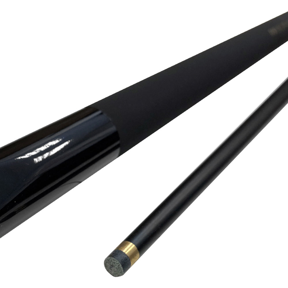 BCE Black - Supagrip Snooker/Pool Cue - Simulated Graphite Shaft - Riley BCE