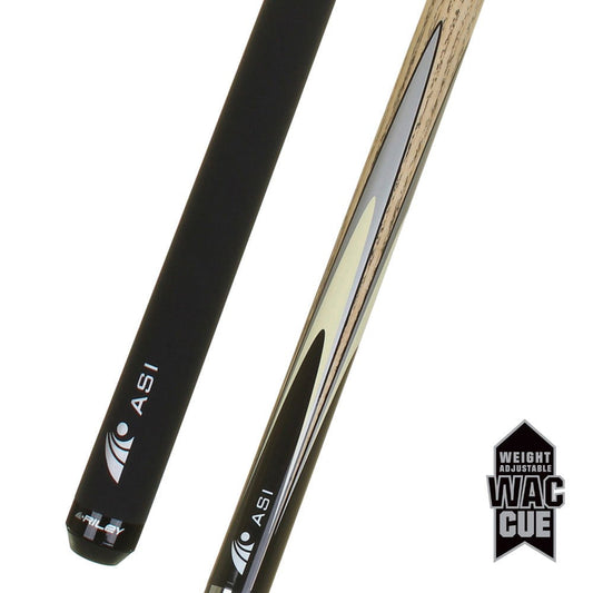 Riley ASi WAC 2 Piece Snooker/Pool Cue and Case Set - Riley BCE