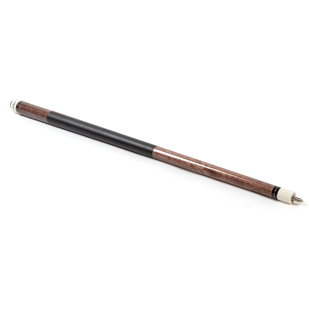 Riley American Pool Cue - Brown - 13mm Tip and Leatherette Grip Section - 147cm