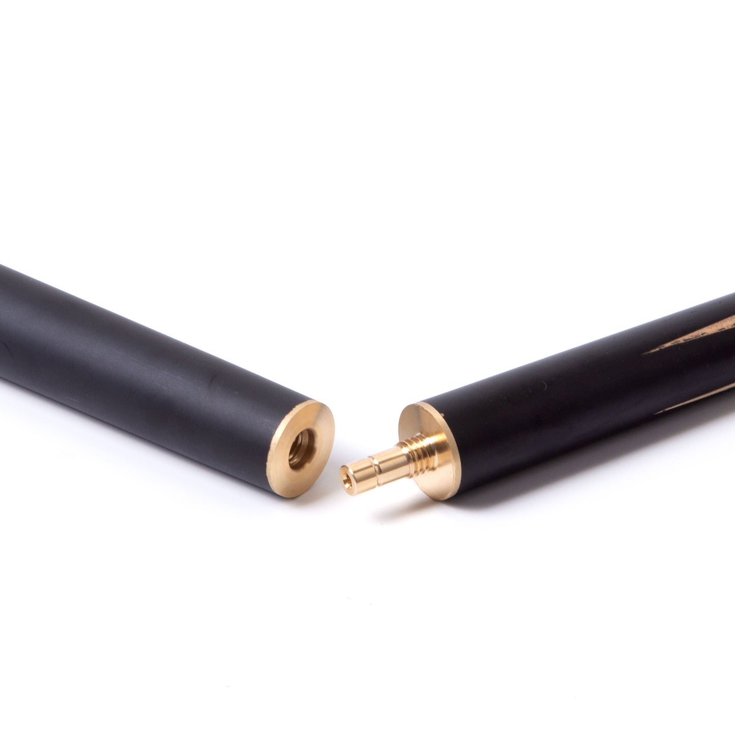BCE Protege Series - Christophe Lambert - 3/4 Cut Snooker/Pool Cue - 9.5mm Tip - 145cm - Black/Natural/Red/Cream/Green