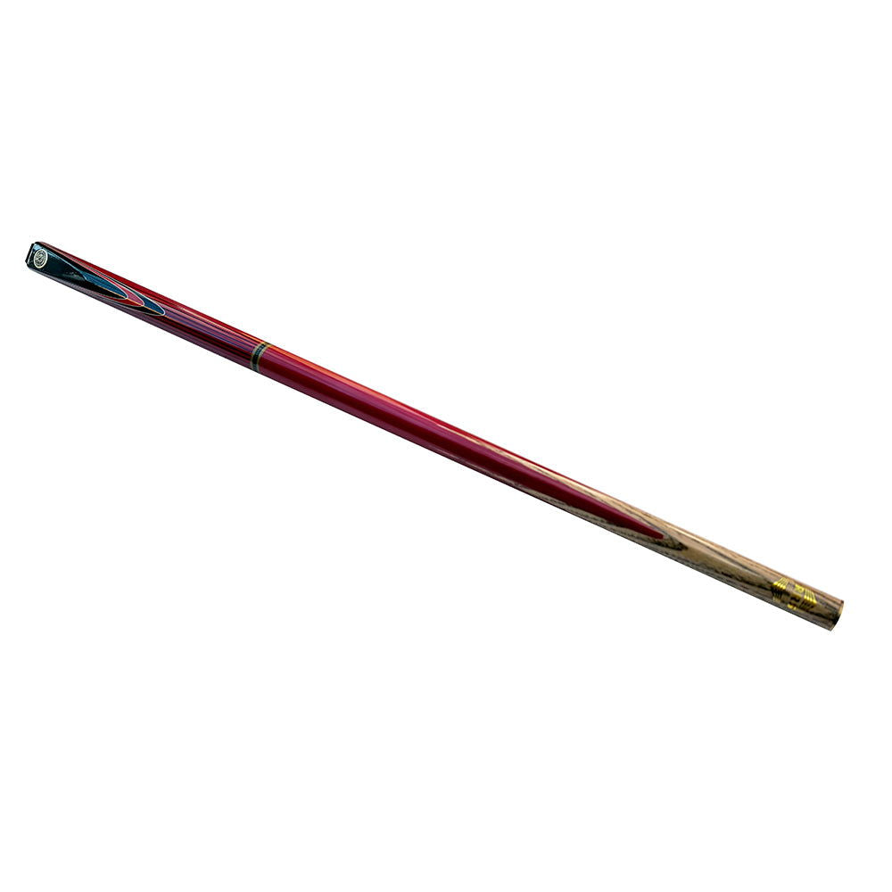 BCE Keyline Series 2 Piece Snooker/Pool Cue and Case Set - Red - Riley BCE
