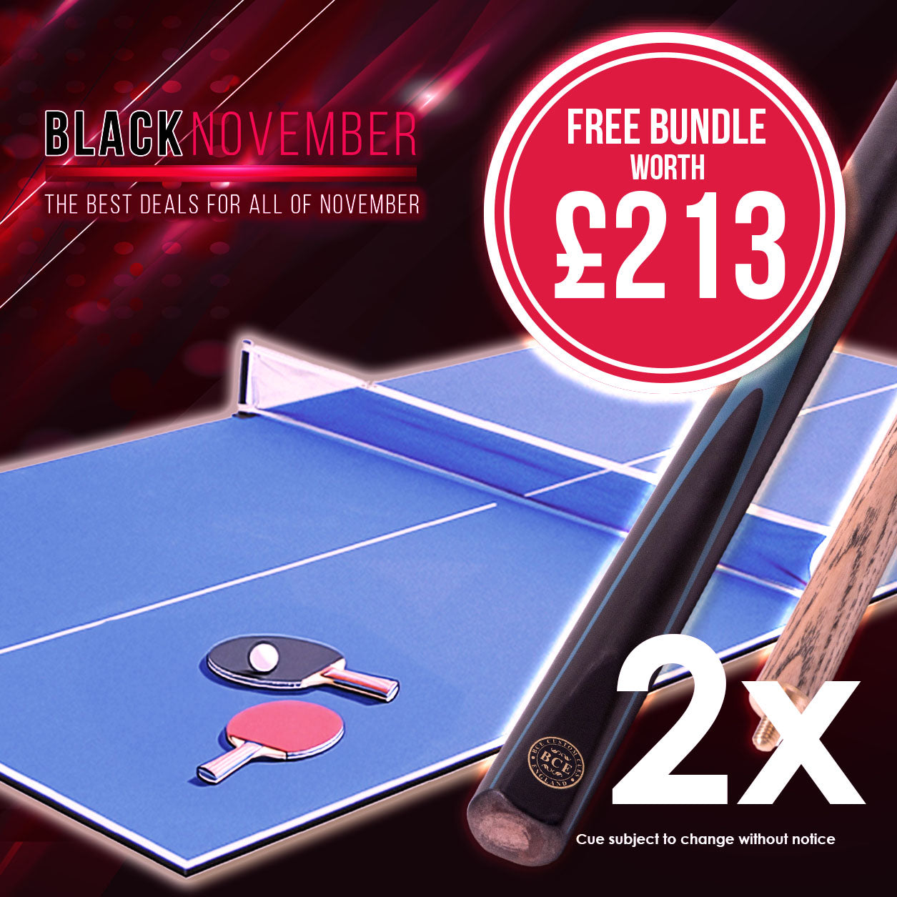 Riley 6ft Folding Pool Table with dartboard - Beech Finish with Blue Cloth - Folds Vertically - Free Table Tennis Top