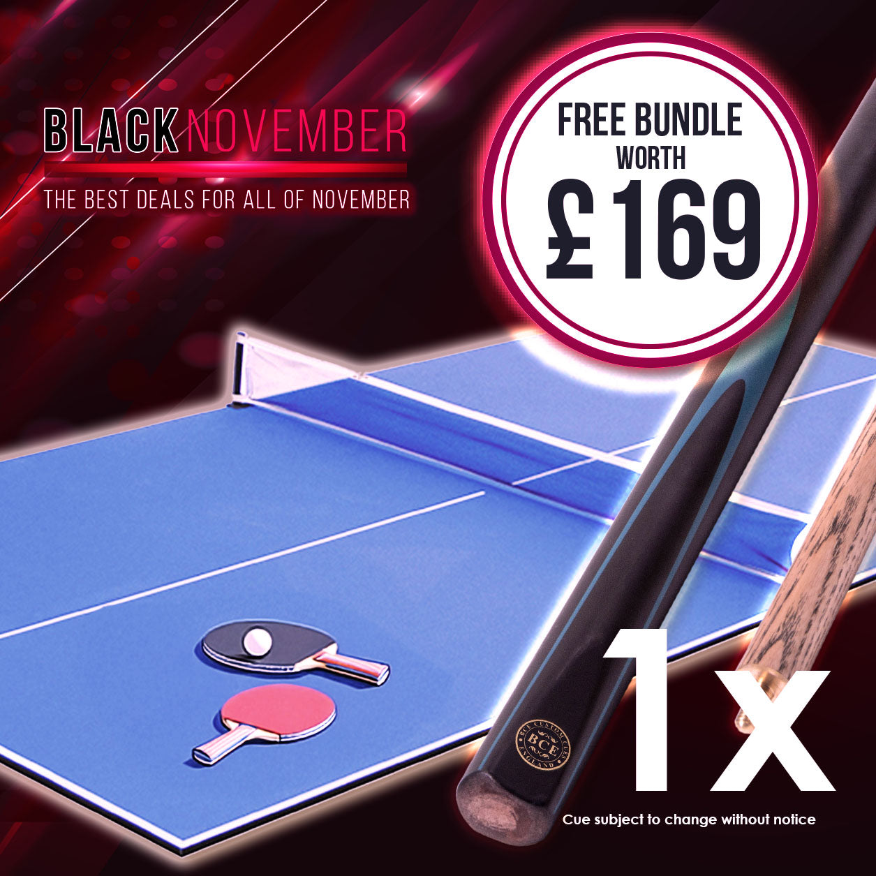 Riley 6ft Folding Snooker and Pool Table - Oak Finish with Blue Cloth - Folds Flat