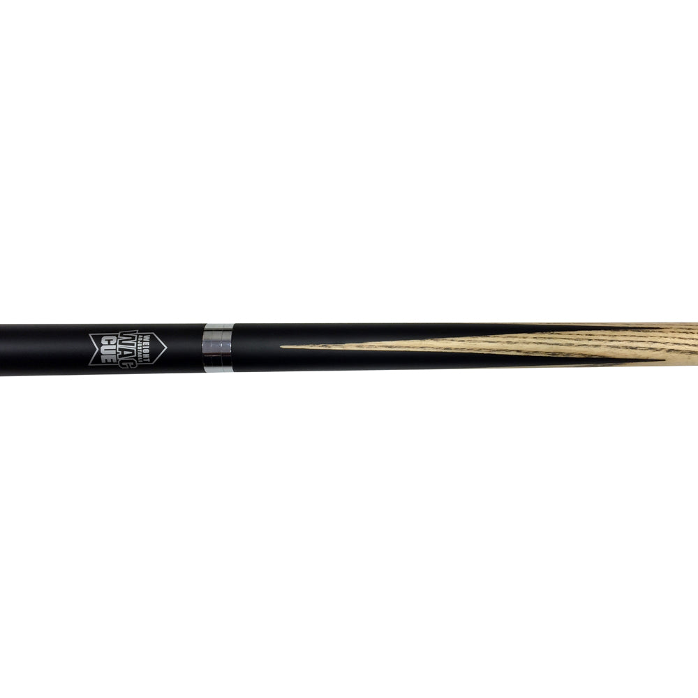 BCE Sports WAC 2 Piece Snooker/Pool Cue - 1/2 Cut - 9.5mm Tip