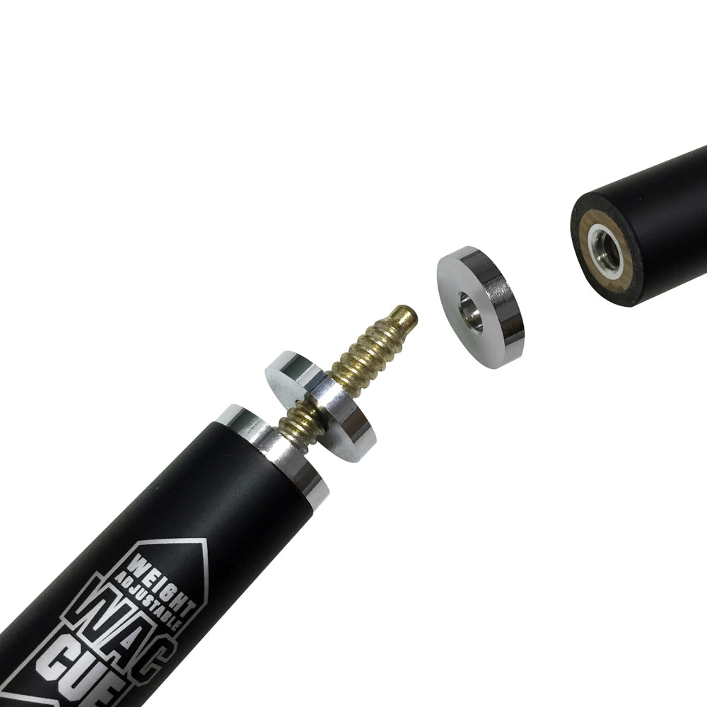 BCE Sports WAC 2 Piece Snooker/Pool Cue - 1/2 Cut - 9.5mm Tip