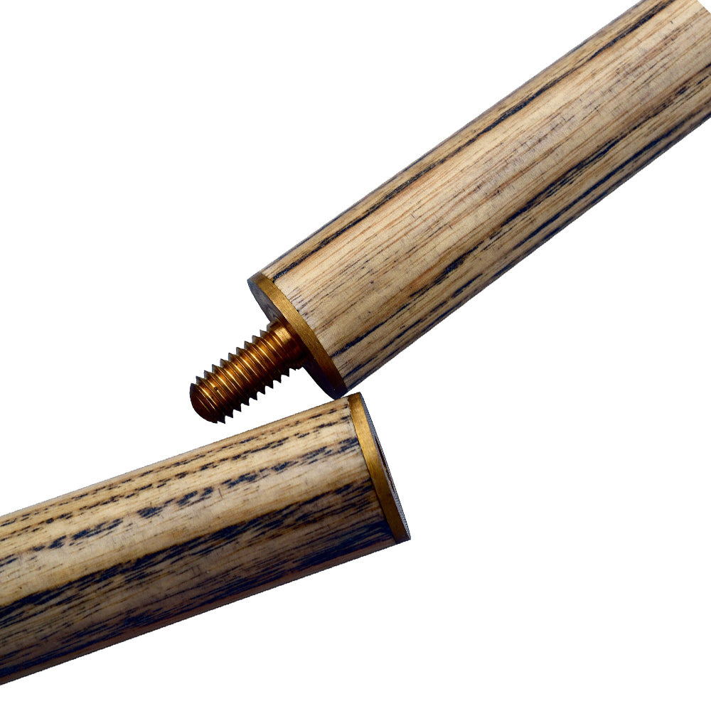 BCE Sports WAC 2 Piece Snooker/Pool Cue - 1/2 Cut - 9.5mm Tip