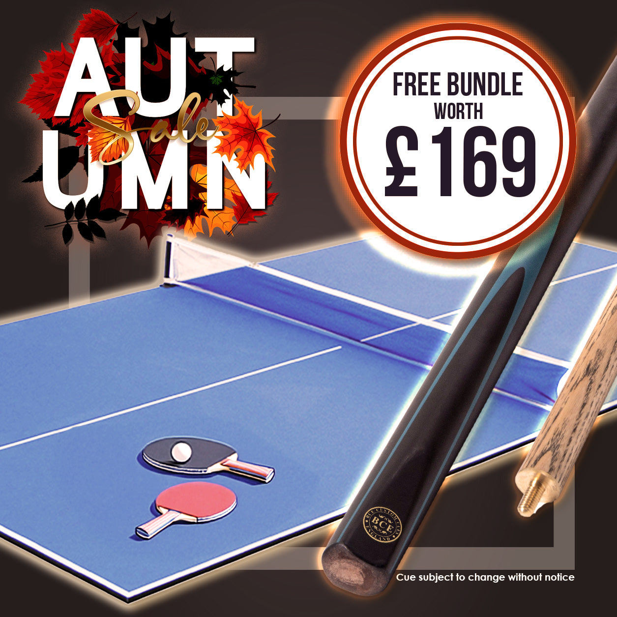 Riley 6ft Folding Pool Table with dartboard - Beech Finish with Blue Cloth - Folds Vertically - Free Table Tennis Top