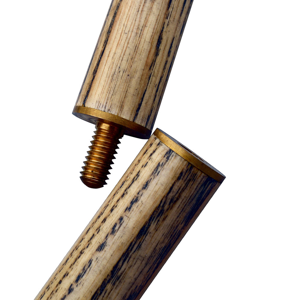 BCE Heritage 2 Piece Ash Snooker/Pool Cue - 1/2 Cut - 9.5mm Tip