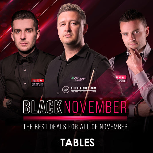 Riley 4ft 12 in 1 Multi Games Table - Natural Wood Finish/ Black Legs - Folds Vertically