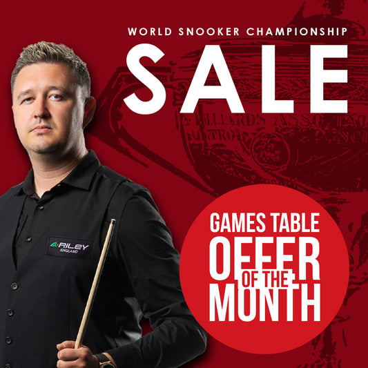 Riley 4ft 12 in 1 Multi Games Table - Natural Wood Finish/ Black Legs - Folds Vertically