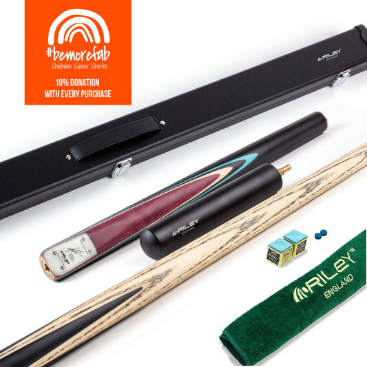 Riley England - Kyren Wilson - 3 Piece Snooker / Pool Cue & Case Set - BeMoreFab Donation
