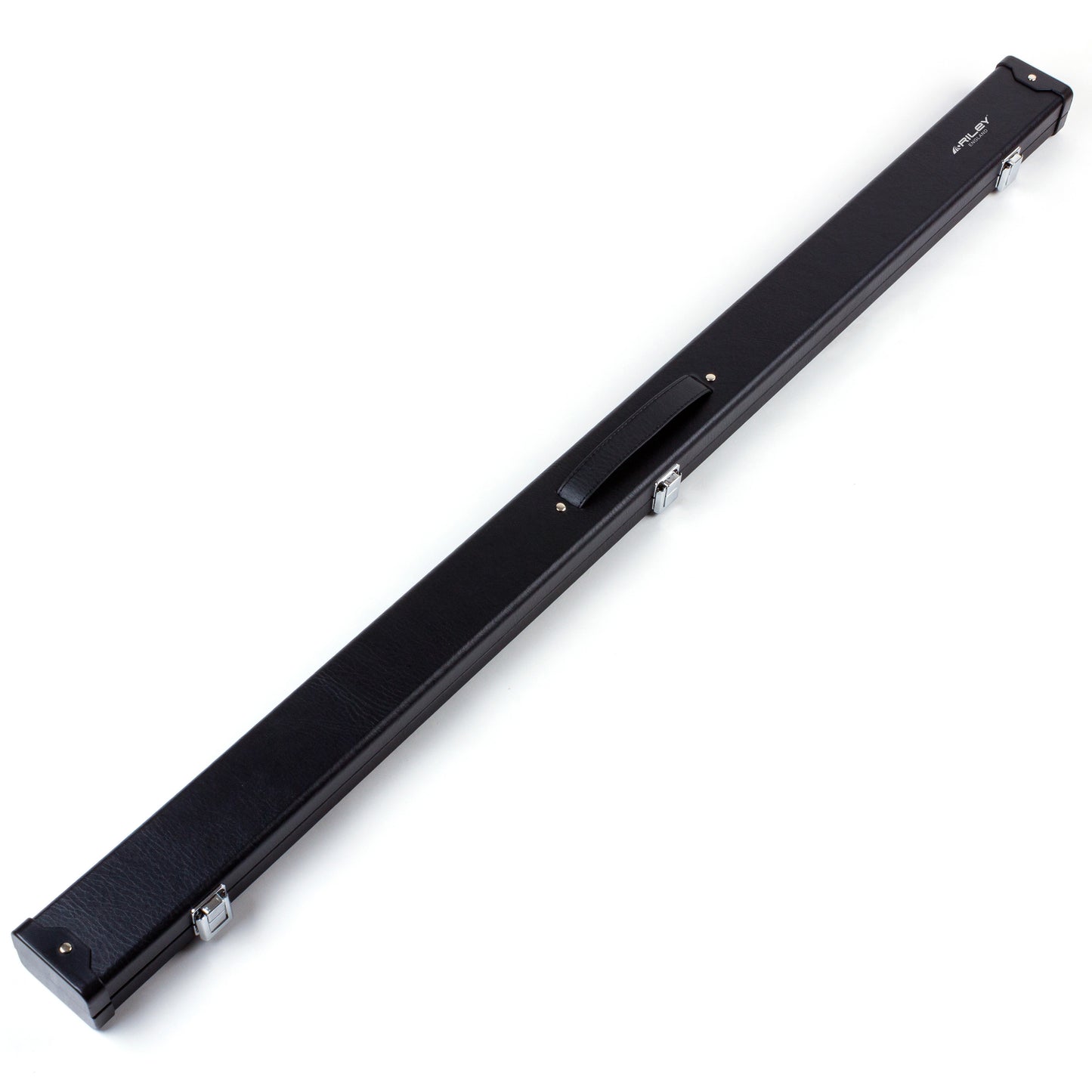 Riley England - Kyren Wilson - 3 Piece Snooker / Pool Cue & Case Set - Layered Ebonised Black Wood Butt  - 9.5mm Tip - 145cm - Black/Natural/ Blue