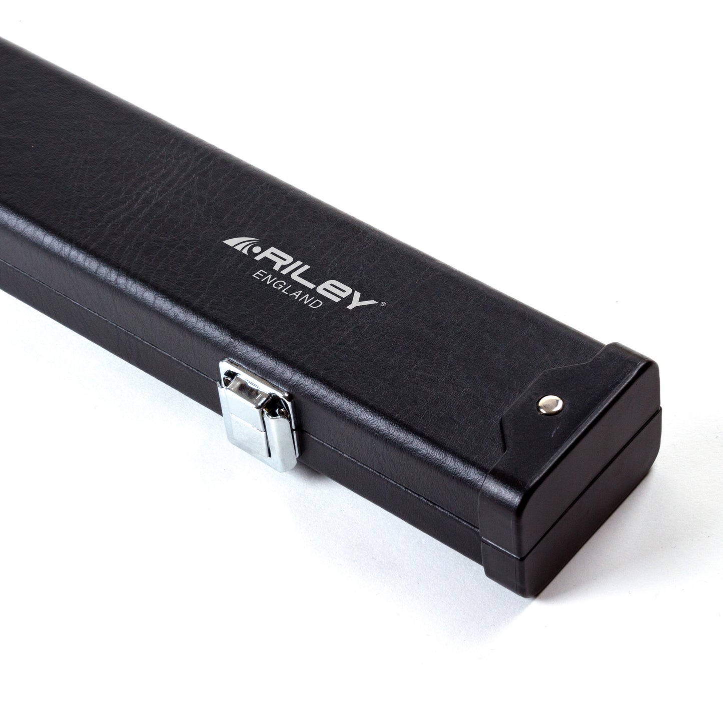 Riley England - Kyren Wilson - 3 Piece Snooker / Pool Cue & Case Set - Layered Ebonised Black Wood Butt  - 9.5mm Tip - 145cm - Black/Natural/ Blue