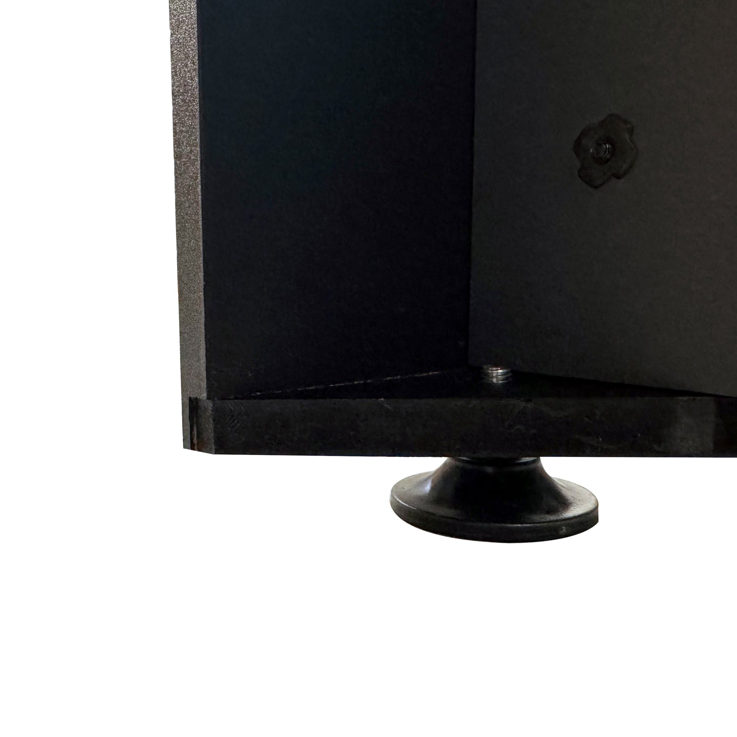 BCE 6ft Snooker/Pool Table - Black/Grey Effect with Blue Cloth - Fixed Leg