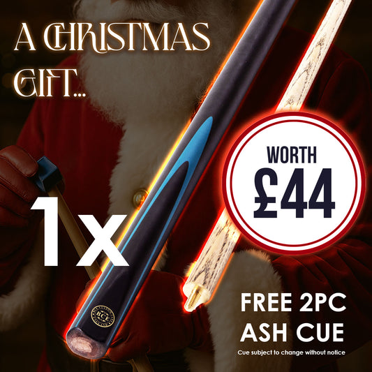 BCE 6ft American Pool Table - Black/Wood Effect with Blue Cloth - Fixed Leg - Ball Return System