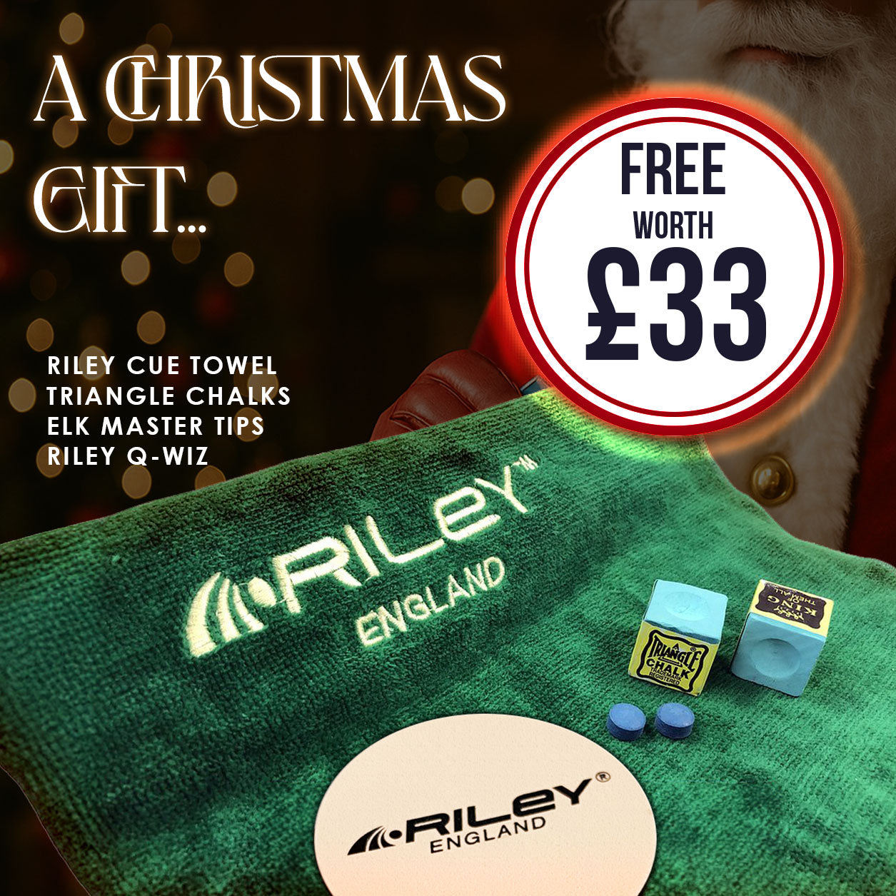 BCE 3 Piece Grand Master Snooker Cue - 3/4 Cut Cue - Layered Ebonised Black Wood Butt - 9.5mm Tip - 145cm - Black/ Red/ Natural