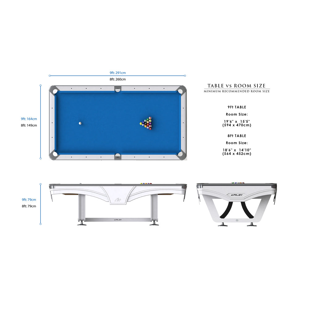 Riley Ray Tournament American Pool Table