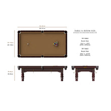 Load image into Gallery viewer, Riley Renaissance American Pool Table
