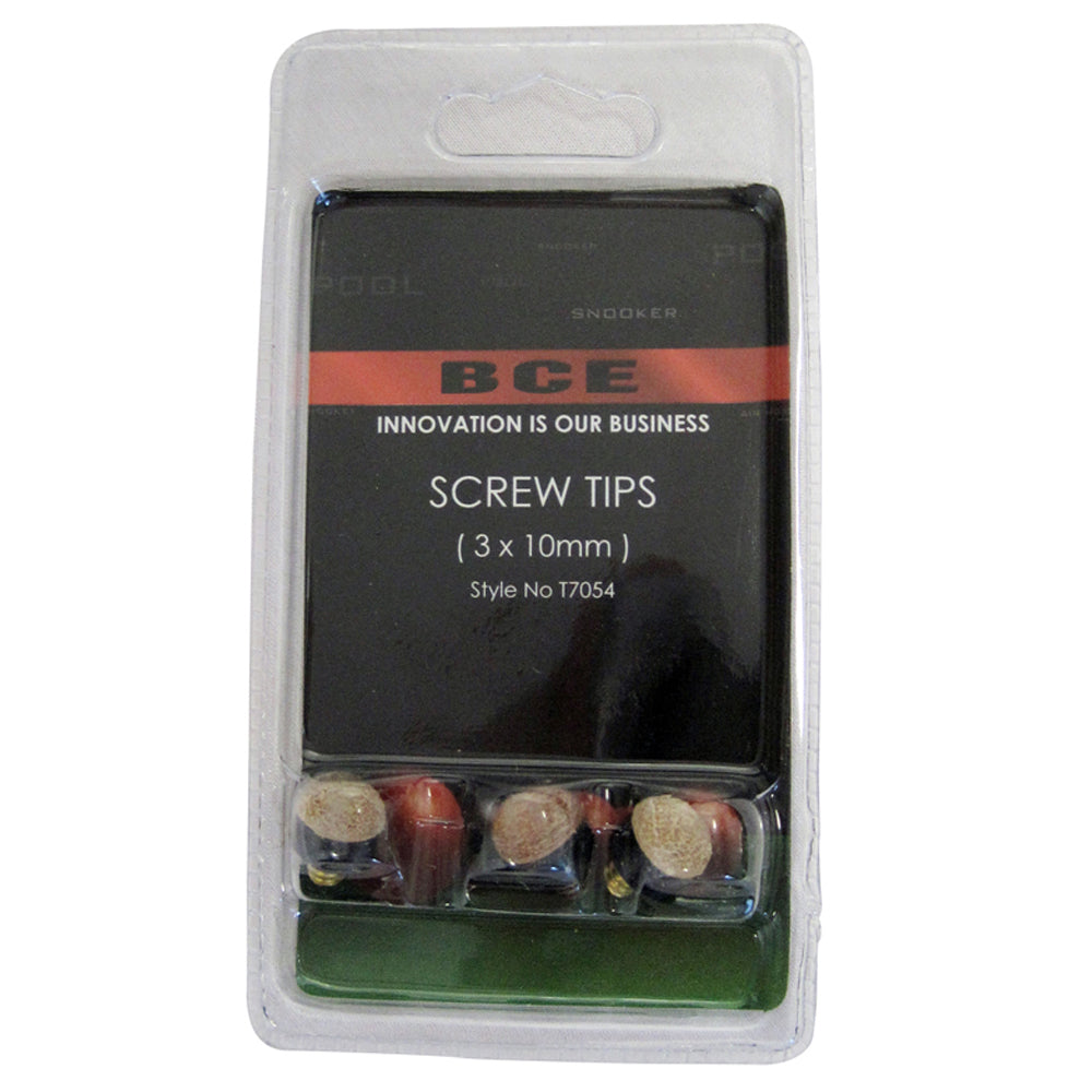 Brass Screw Tips - 10mm Tip